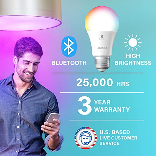 Image of Sengled Bluetooth 75W Colour Bulb - Pack of 4