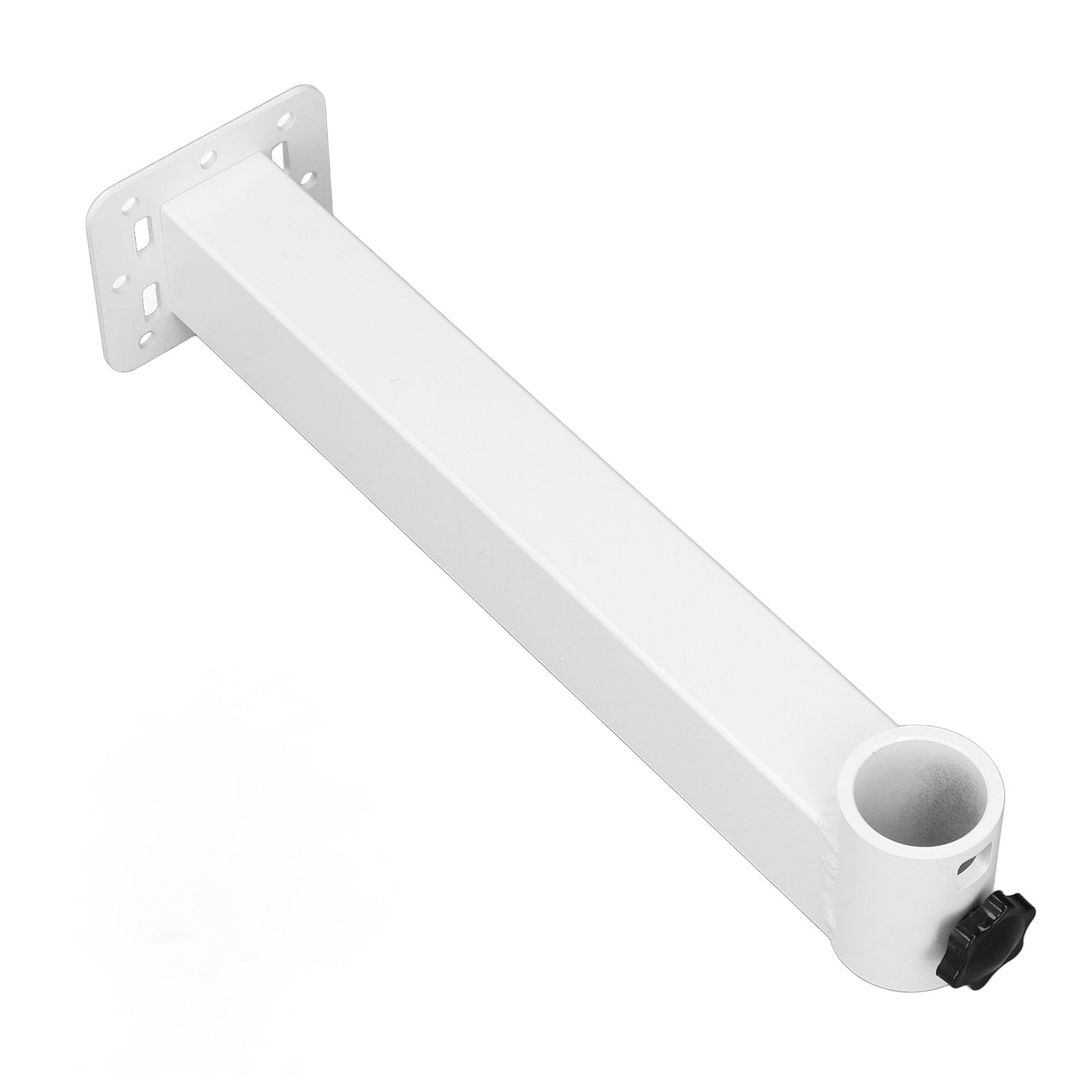 Kit de montage sur poteau L, support mural robuste en alliage d'aluminium antirouille pour antennes paraboliques et extérieures V2