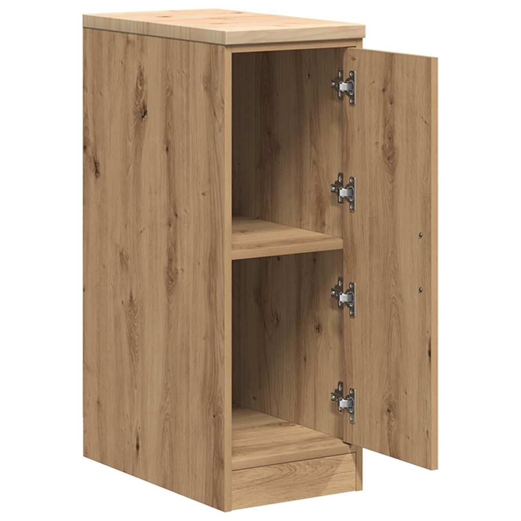 INLIFE Garagen-Aufbewahrungsschrank Artisan-Eiche Massivholz Kiefer,Wirtschaft & Industrie,Gewerbliche Lagerung,Industrieschränke,Braun,18 KG,860561