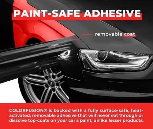 Image of ColorFusion PPF by VViViD, Matte Stealth Midnight Black Dry Apply PPF Vinyl Car Wrap Roll 60ft x 5ft