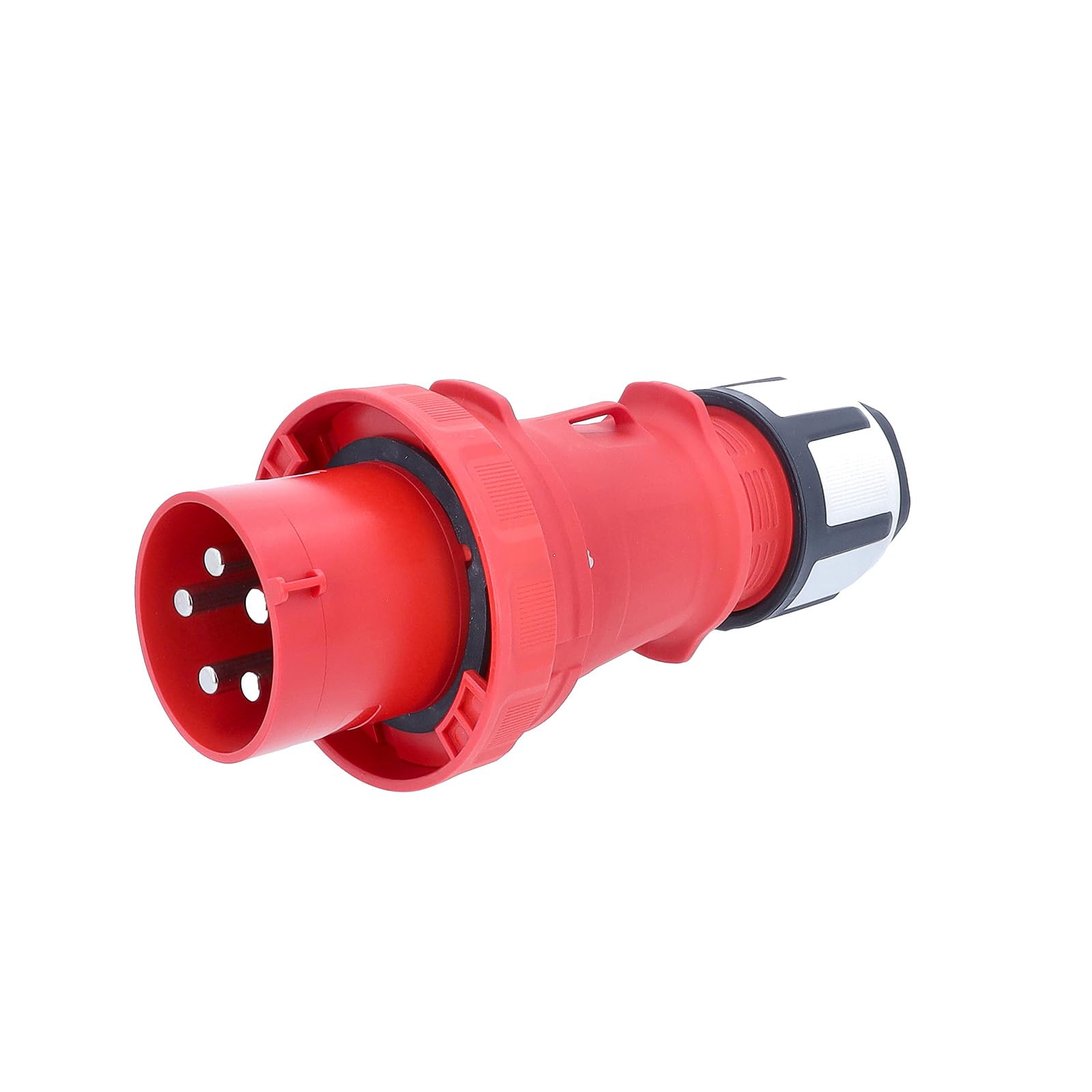 Schwabe 61424 MENNEKES Fiche CEE avec raccord à vis Rouge 400 V 125 A