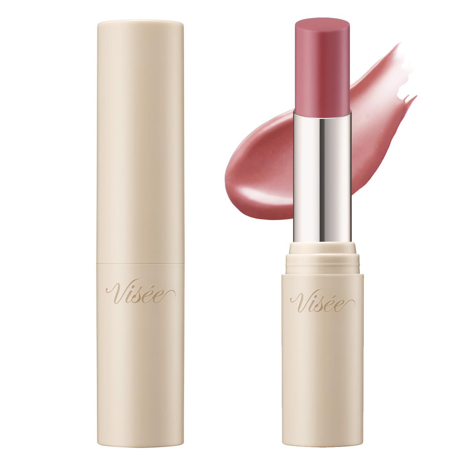 Visee(ヴィセ) エッセンス プランプバーム PK881 ミュートピーチ 3.3g ツヤ 保湿 ボリューム 美容液 リッププランパー リップバーム 清涼感