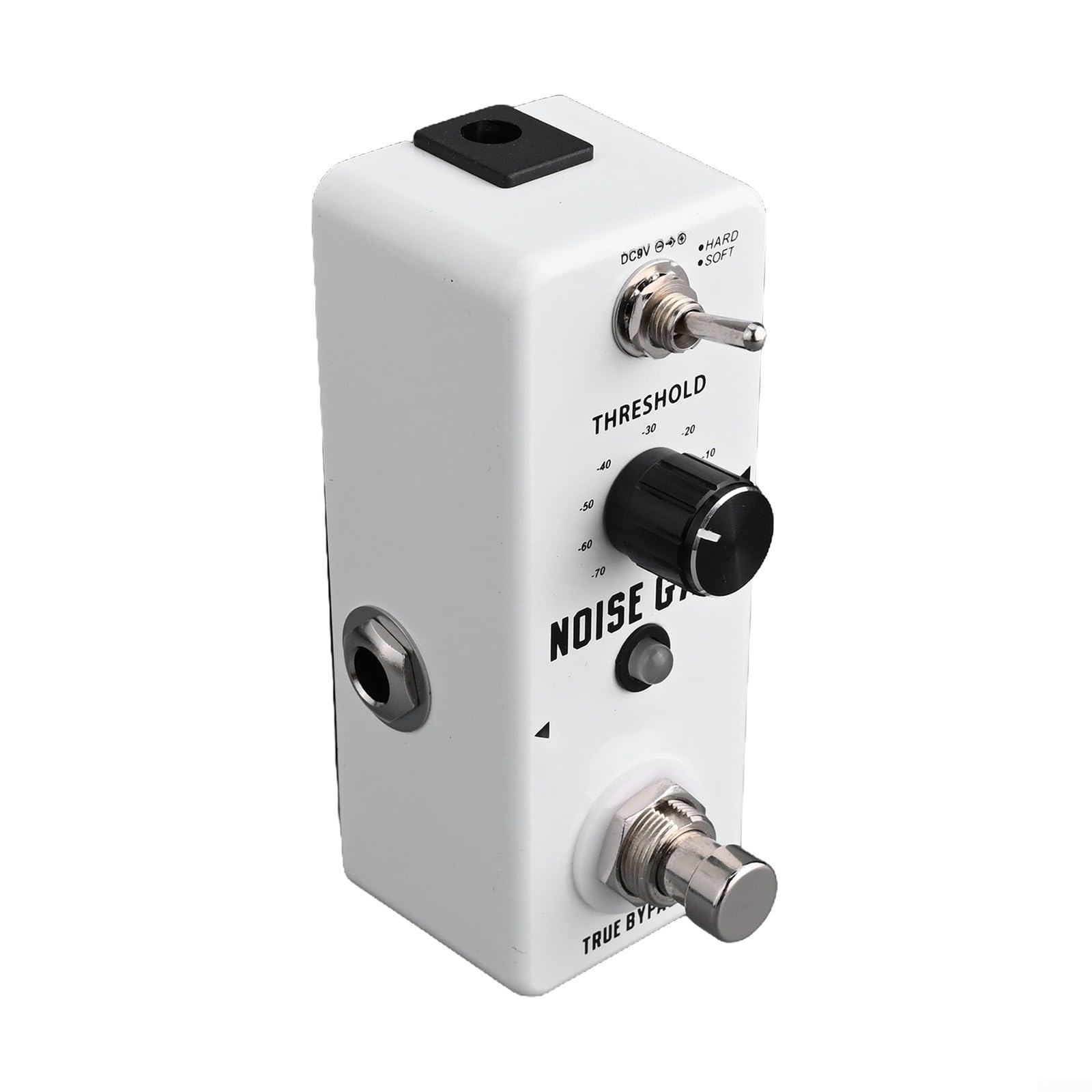Noise Gate Pédale pour guitare électrique, pour Rowin LEF319, 2 modes de réduction du bruit, construction en alliage de zinc, bypass transparent, voyant d'état LED