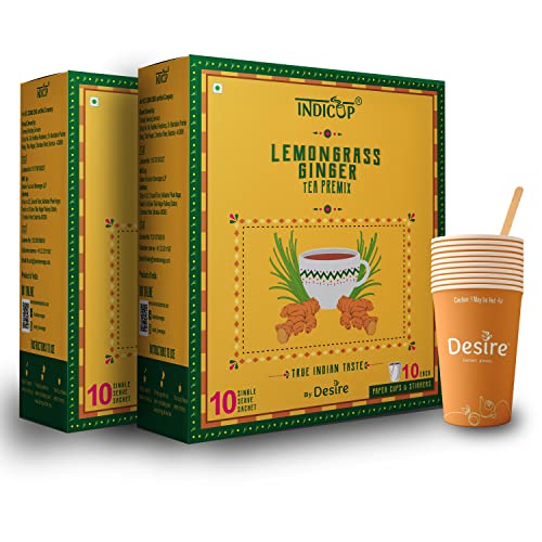 Té de lemongrass con jengibre instantáneo 20 saquitos