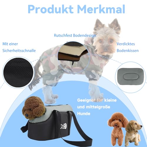 Winter Tragetücher Hund Katze Tragetasche Verstellbar Tragbar Hundetragetasche Verbreitert Verdickt Transporttasche Atmungsaktiv Haustiertasche Sicherheitsgurt Hundetasche Haustier Outdoor