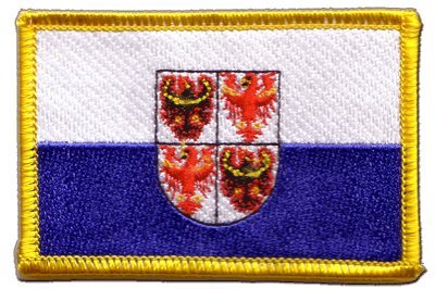 Coiffure Gendarmerie Patch Brodé Drapeau Sardaigne - 4.5x7cm