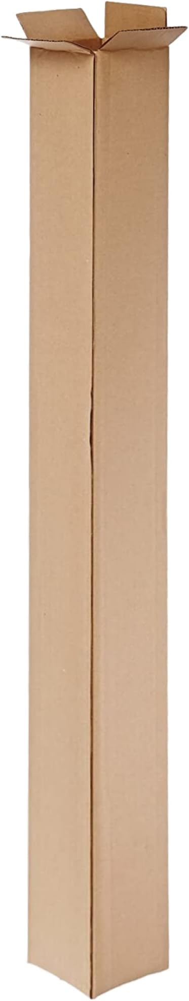 AVIDITI Moving Boxes Long 4"L x 4"W x 48"H (25-Pack) Tall Corrugated Cardboard Box for Shipping, Packaging, Moving, Storage Box, Home or Business Strong Wholesale Bulk Boxes