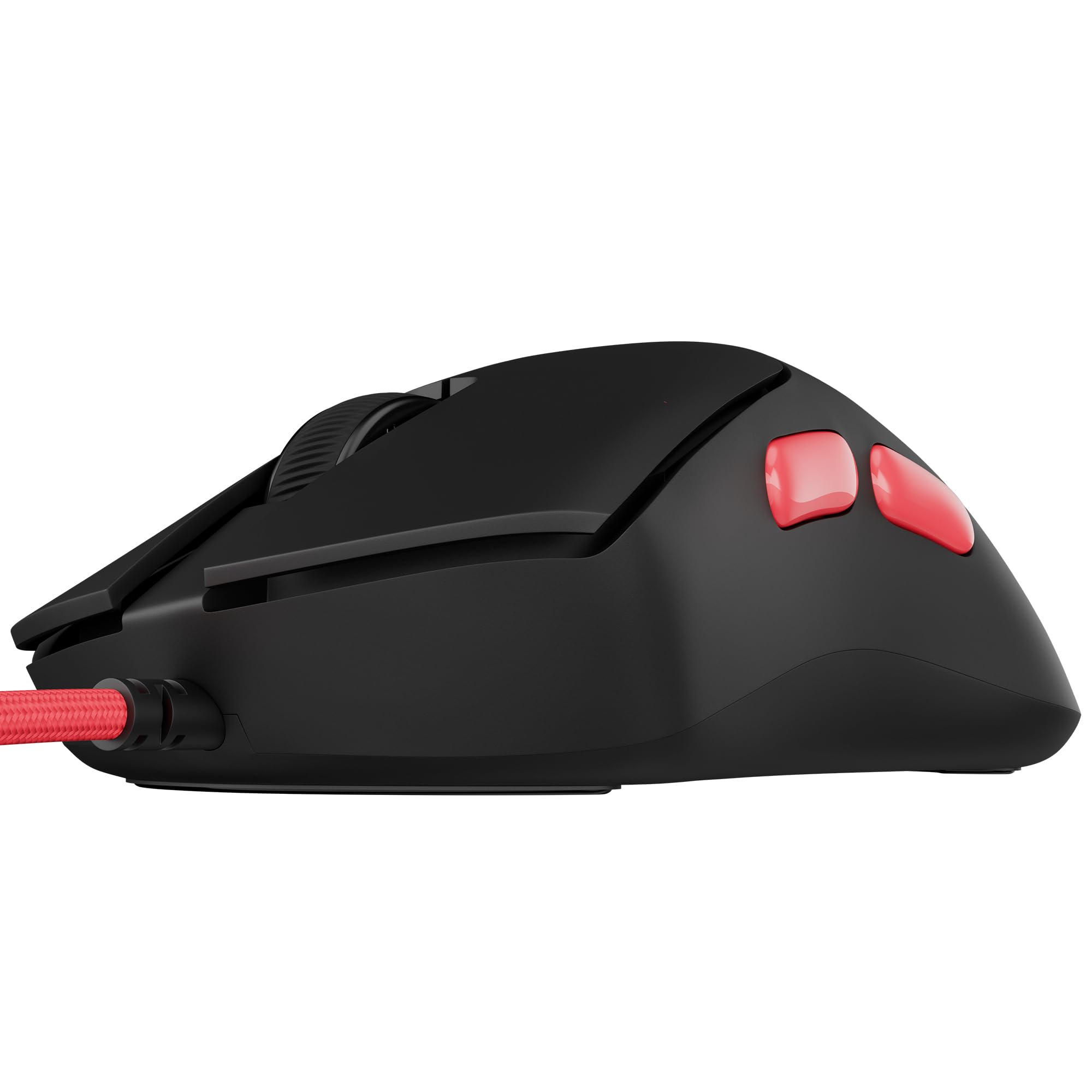 daWg Slay 25, 12400 DPI Wired Gaming Mouse, PixArt 3327 Sensor, 20M Huano Switches, 6 Buttons, 1000Hz Polling Rate, 85gm Lightweight, 220 IPS, 30G Acceleration, 1.5M Braided Cable (Black) — Amazon image 13