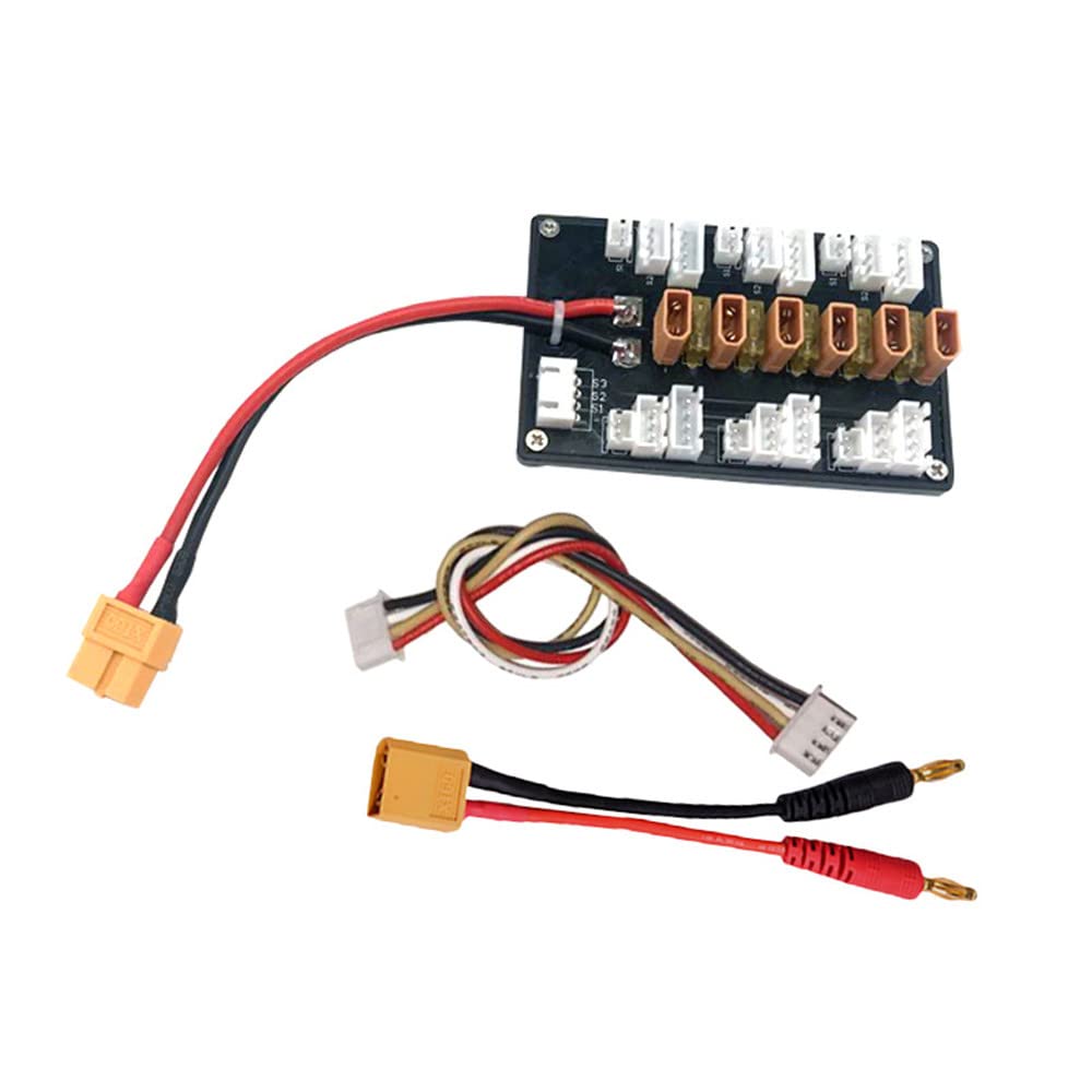 ND LiPo Battery Parallel Balance Charger Board 1-3S W/ Plug for XT30 IMAX B6 B6AC