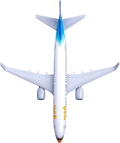 Miniatura 3 de Modelo Plane Modelo 1400 Modelo 737 Modelo Avión Diecast Aviones Modelo de Avión de Metal para Regalo (Pájaro Blanco)