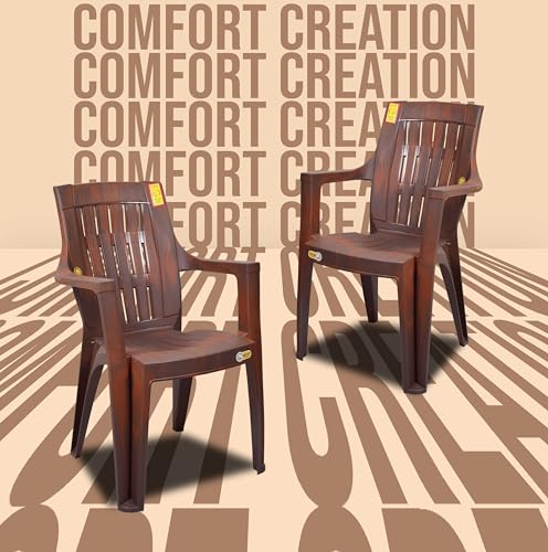 Image of High Back Ortho Chair Premium High Back Heavy Duty Chair (Weight Bearing 150 kg) (Pack of 2)