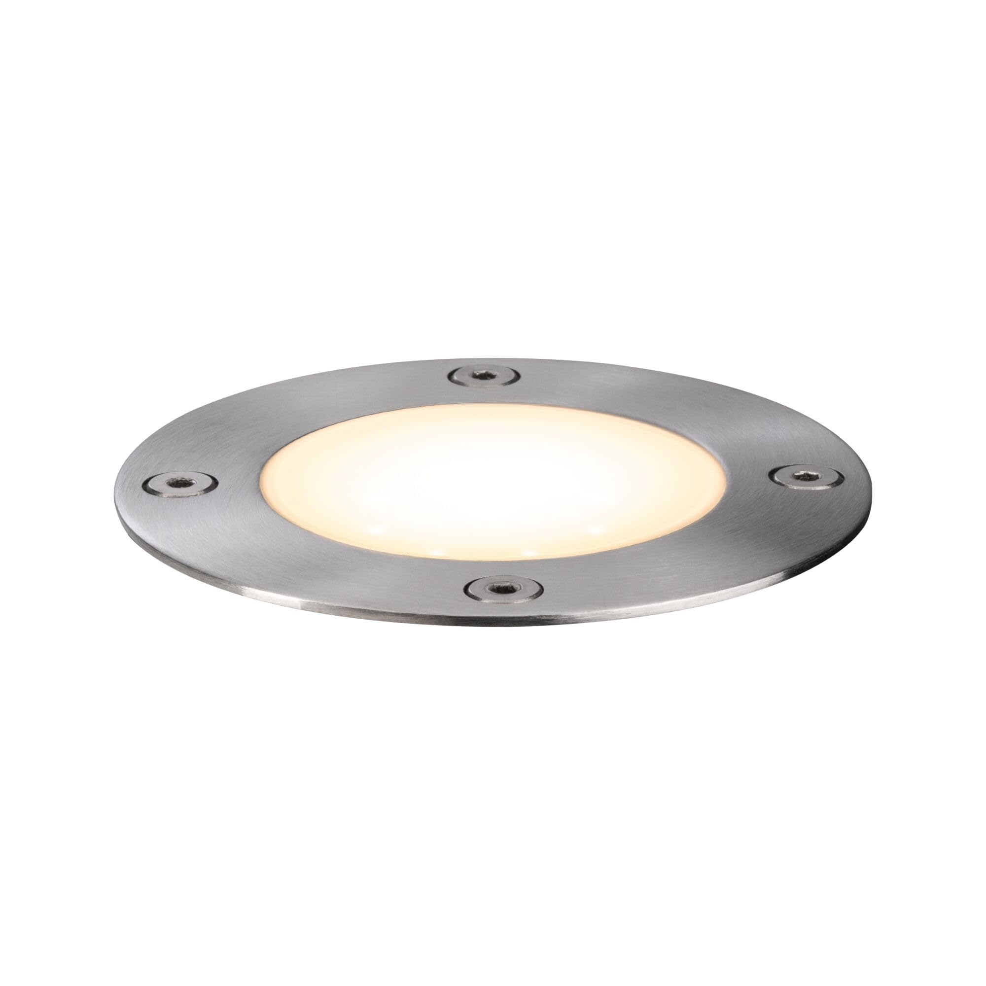 Paulmann 94228 Plug & Shine Lampada da esterni LED tonda incl. 1x3,6 Watt IP65 dimmerabile acciaio legato metallo, plastica 3000 K