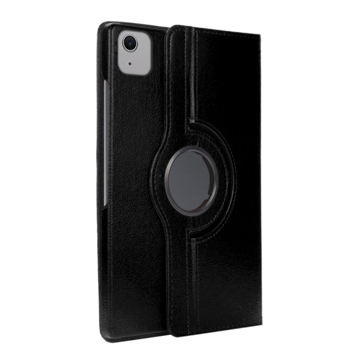 Custodia IPad Air 13 Pollici Con Supporto Girevole 360&deg; E Portamatite - Per Modelli M2 (2024) E M3 (2025) - Nero