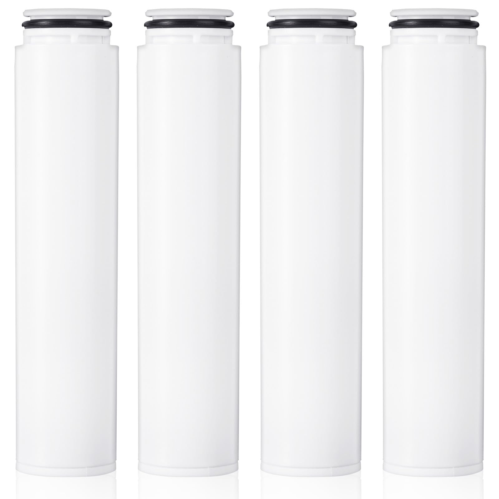 4pcs Replacement Filter Cartridges Compatible with Cobbe Handheld Shower Head, Shower Filter for Hard Water Softening Removes Chlorine Fluoride & Heavy Metals for Healthier Skin & Hair
