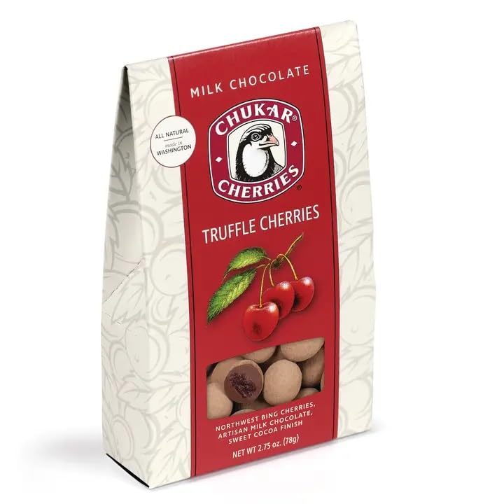Chocolate Covered Truffle Cherries - 2.75 oz