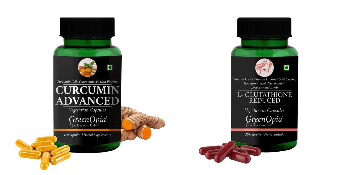 Curcumin C3 Piperine L Glutathione Reduced Wellness Daily Vitality 60 CAPSULES-image-12