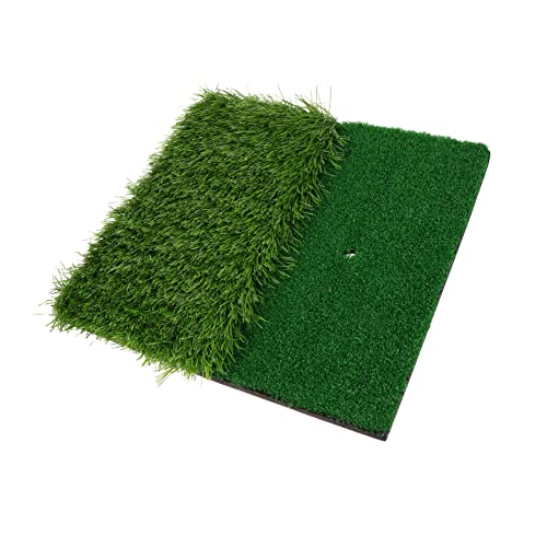 Tapis de frappe multi fonctionnel Milisten avec double gazon pour entraînement intérieur