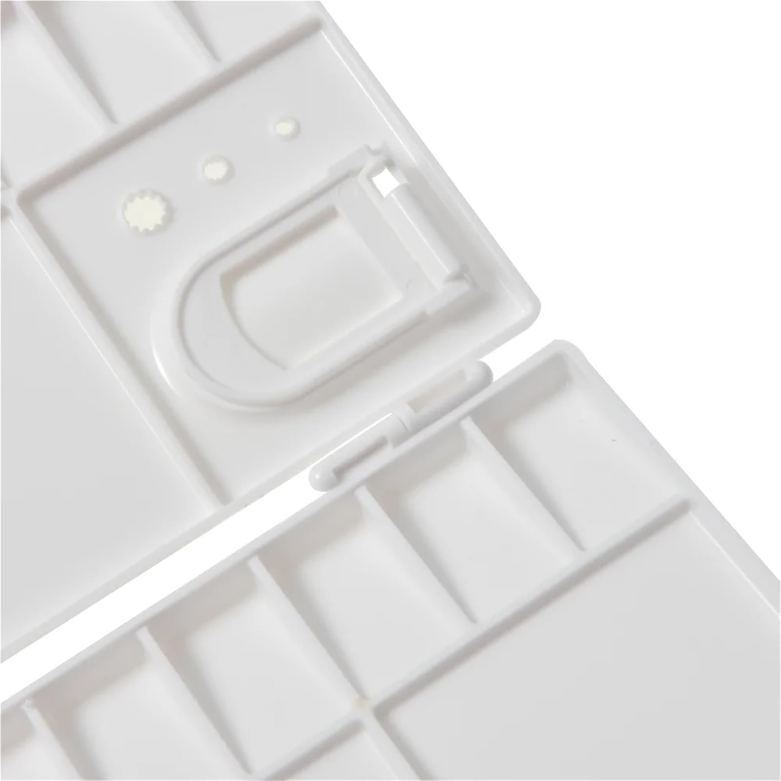 Farbmischpalette, Aquarellfarben-Set, 2-teilig, Faltbare Palette, Mischtablett, Renovate-Pigment-Malwerkzeug