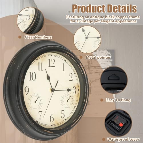 Reloj de pared gris para decoracion de habitaciones con terraza e interiores 4