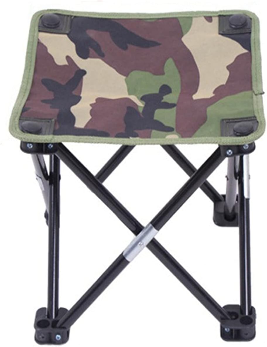 Tingting1992 Sillas Plegables Silla de Pesca al Aire Libre Ligero Portátil Playa Plegable Camping Picnic Asiento Jardín Senderismo Herramientas de Pesca Silla Silla Ratan