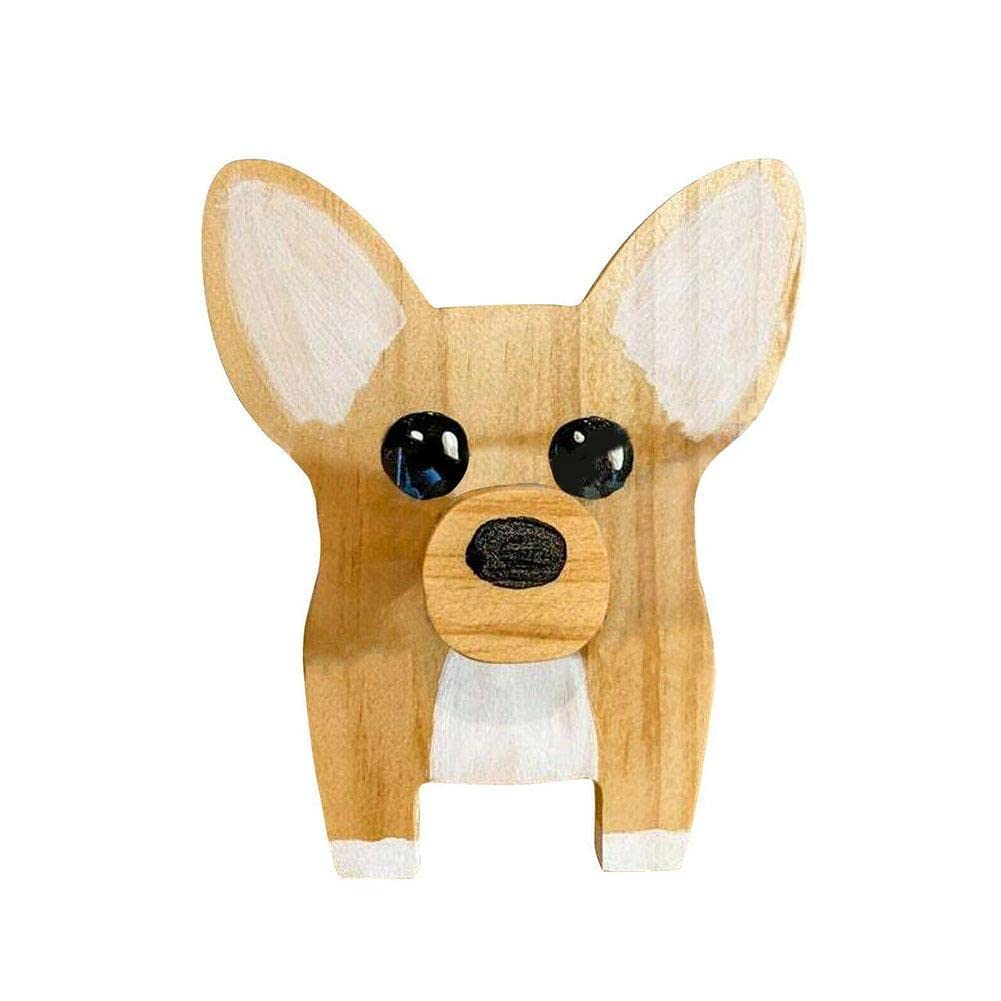 BETIMESYU Wooden Corgi Glasses Stand, Piggy Eyeglass Holder, Animal Eyeglasses Holder, Spectacle Holder Stand Sunglasses Display Rack, for Home Office Desk Decor Accessories