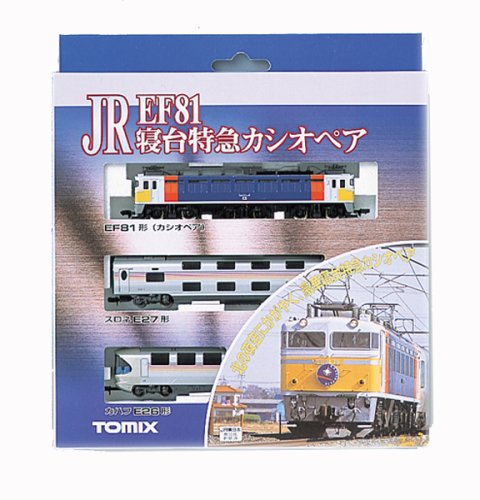 Amazon | Nゲージ車両 EF81 寝台特急 カシオペア 基本セット (3両 