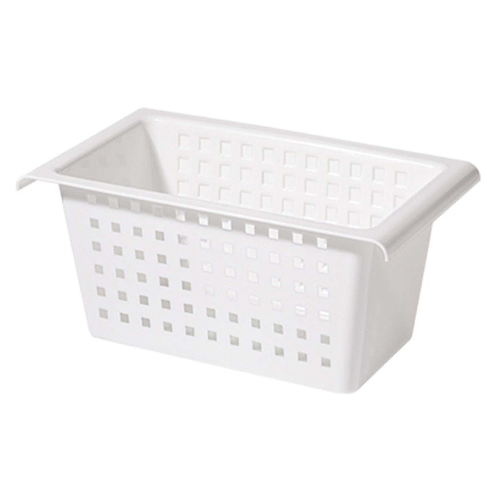 Gonetre Shelf Baskets Storage Basket for Expandable Rod Under Sink Organizer PP Plastic Hanging Basket for Closet Wardrobe Kitchen 30*16*8CM Storage supplies