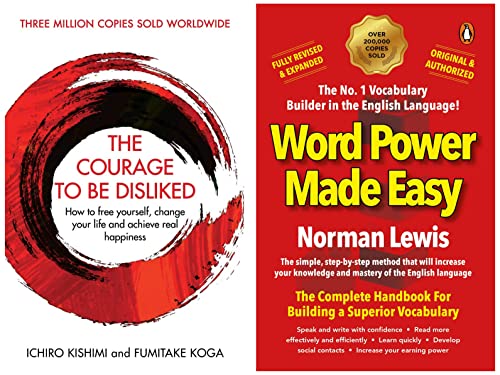 Buy The Courage To Be Disliked: How to free yourself, change your life and achieve real happiness (Courage To series)+Word Power Made Easy Book Online at Low Prices in India | The Courage To Be Disliked: How to free yourself, change your life and achieve real happiness (Courage To series)+Word Power Made Easy Reviews & Ratings - Amazon.in - Image 2