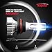 KATANA 9007 LED Headlight Bulbs,CREE Chips 6500K Extremely Bright Conversion Kit,360 Degree Adjustable Beam Angle Design Halogen Replacement Low Fog Light