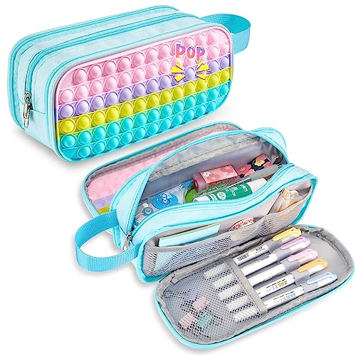 GOHEYI Large Pencil Case for Girls Big Capacity Pencil Pouch Back to School Supplies for Kids Cute...