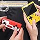 NHQZ Handheld Spielkonsole Retro Handheld Retro Spielekonsole Spielekonsole für Unterwegs mit 500 Klassischen Video Spielen Arcade Console für Kinder und Erwachsene (Gelb)
