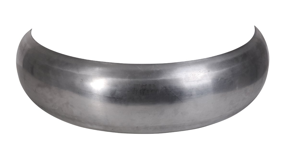Universeller Heckfender aus Stahl, oberflächenverzinkt Breite: 180 mm Dicke: 1,5 mm ohne Bördelung