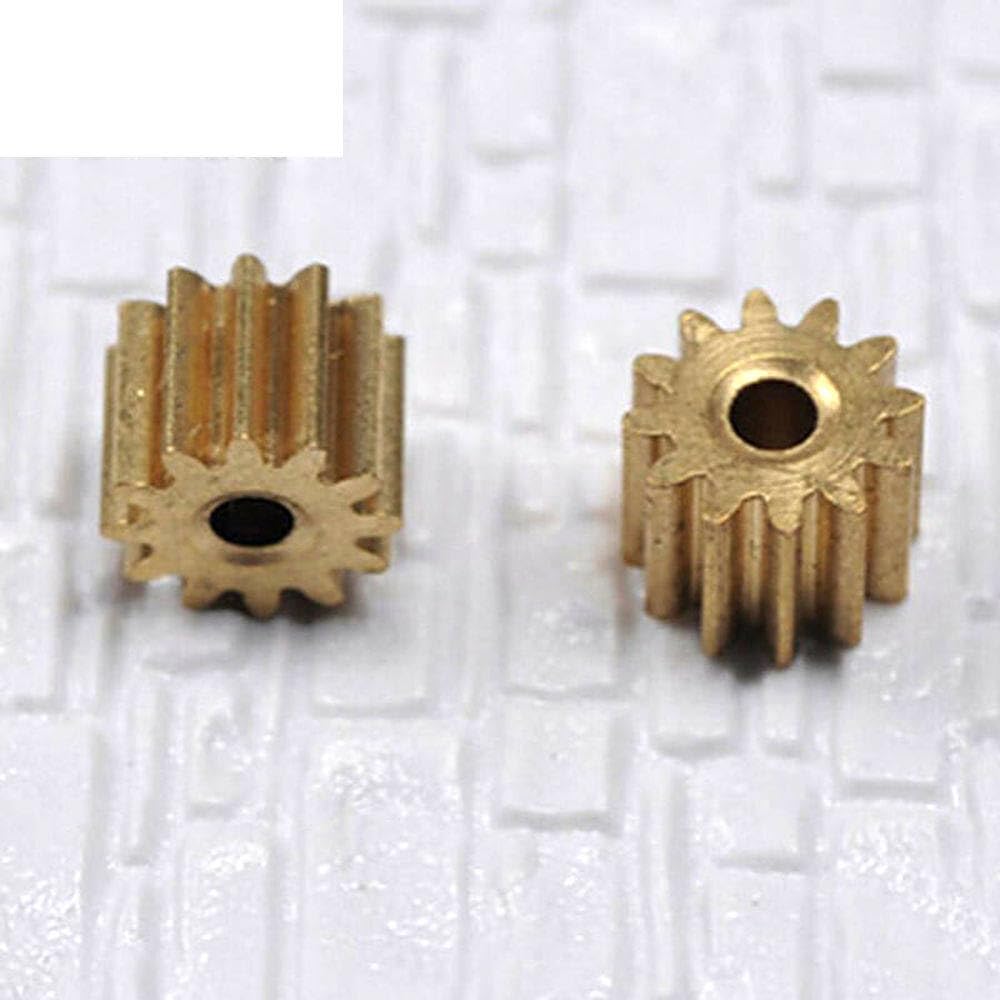 10pcs Metal wear-Resisting Rack Gear Copper 12-2A 0.5 Modulus for car Ship Model