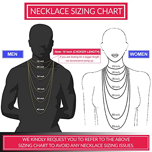 Emesly Solid Miami Cuban Link Chain Gold/Silver Necklace (16, 18, 20, 22, 24, 30 Inches Length); Hip Hop Bracelet (7.87" Length) For Men & Women; Perfect Iced Out Bling Jewelry Gift (Silver B (Necklace + Bracelet), 16) #TOP3