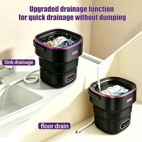 Image of 20L Mini Portable Washing Machine,Portable Washer Mini Lavadora Portatil