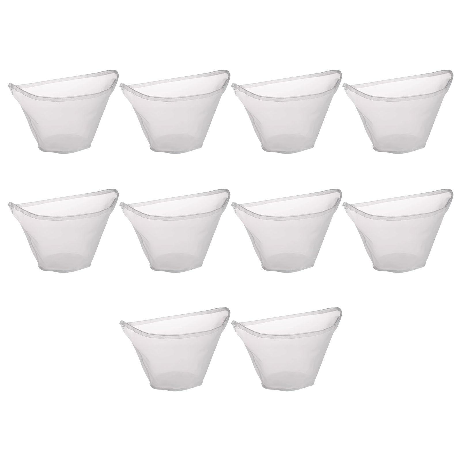 PANGBOER Not Decolorant Organic Cotton Cheesecloth Bags for Straining Reusables Nut Milks Bags Strainer for Soys Milks Yogurts Cheese Cloth Bag