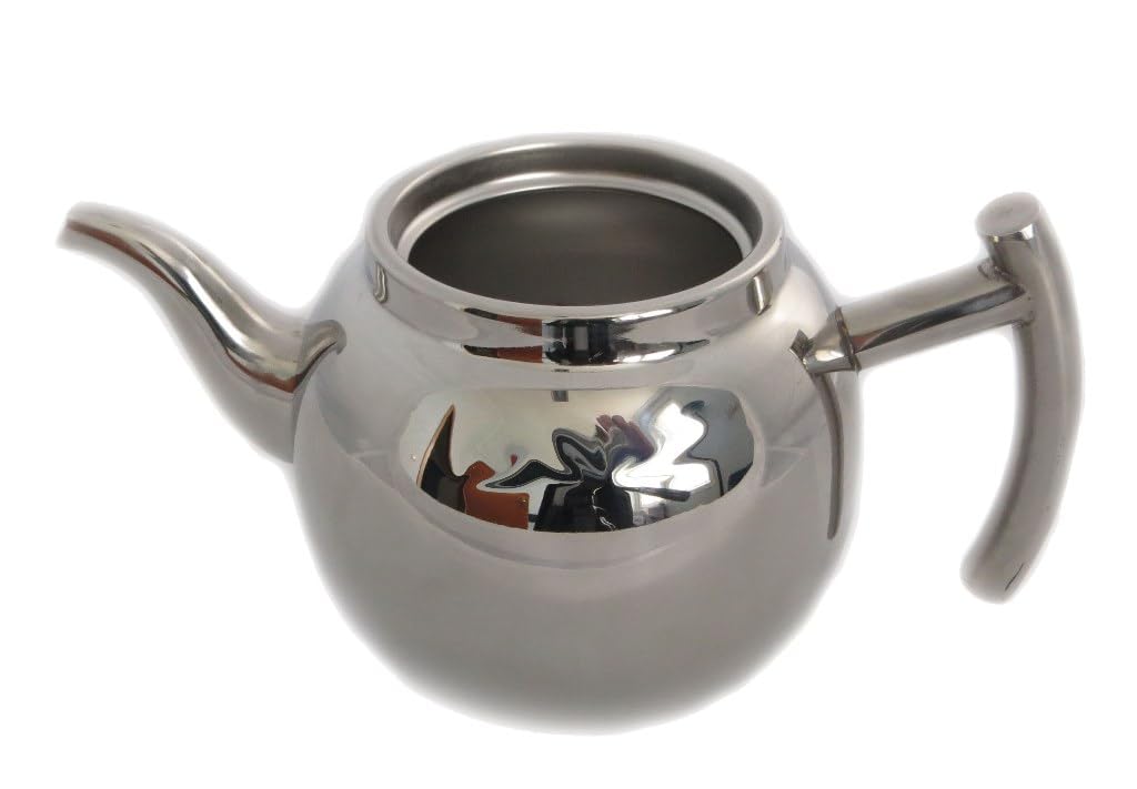 Charbon de bois russe/turc Samovar en acier inoxydable 5 litres avec théière design 1 l
