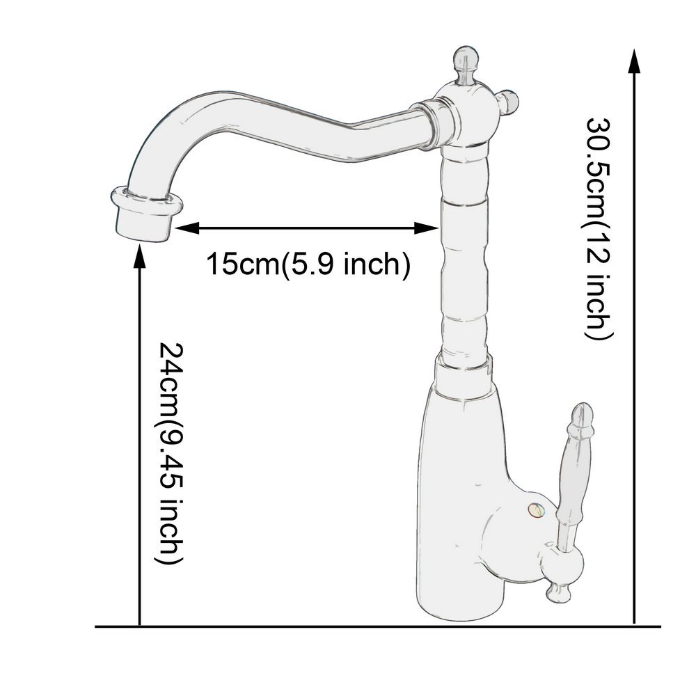 XINYU - Grifo para lavabo de baño.