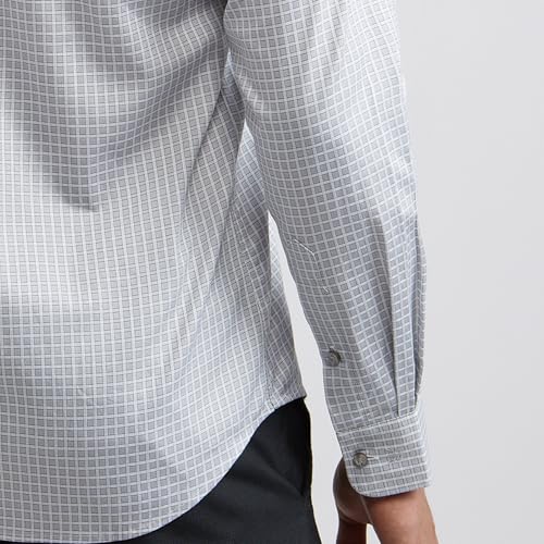 Image of Raymond Men's Pure Cotton Structure Pattern Slim Fit Semi Cutaway Collar Full Sleeve Formal Shirt