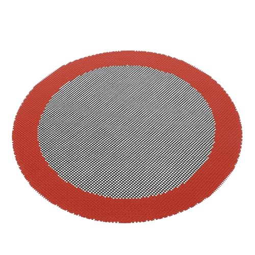 DECHOUS 3pcs Practical Silicone Steamer Pad Reusable Air Fryer Grill Mat Non-stick Baking Mat for Even Heat Distribution Easy to Clean for Dumplings Buns and More