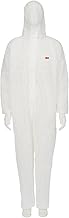 3M 4500 Single Use Protective Coverall, White, 3XL