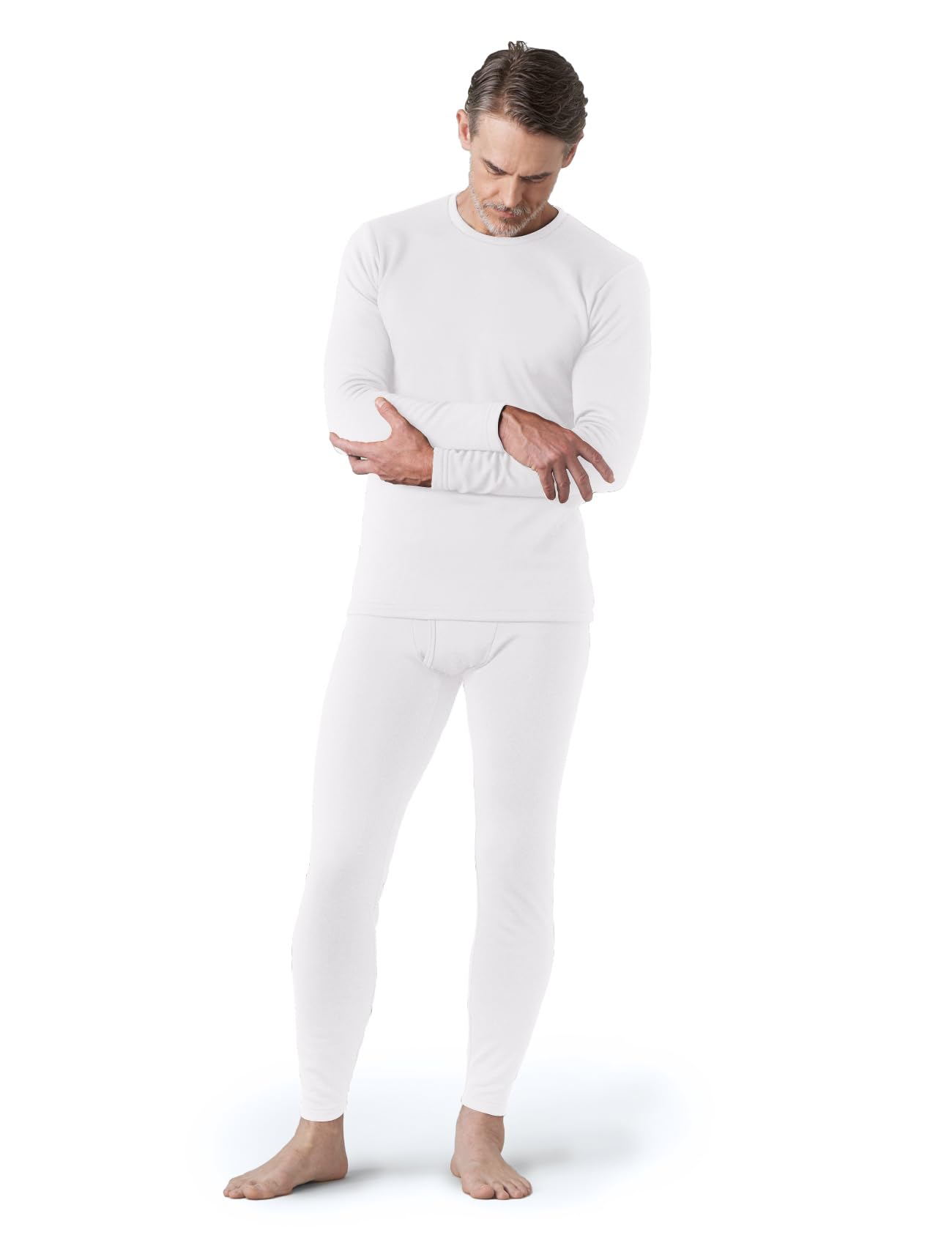 LAPASA Completo Termico Uomo in Pile Calzamaglie Termica & Maglie Termiche Set Sport Invernali Sci Snowboard Sport Running Trekking Caldo/più Caldo/Extra-Caldo М11