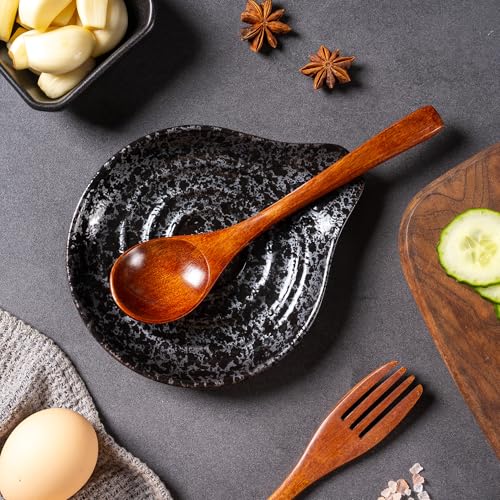 Grand repose-ustensiles en céramique durable et design épuré - 7