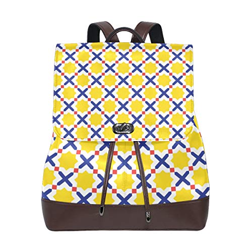 zaino senza cuciture modello Vector giallo