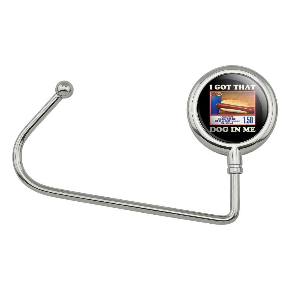 GRAPHICS & MORE I Got That Dog in Me Purse Bag Hanger Holder Hook