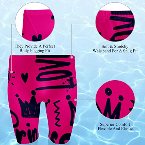 Jammers de natación para hombre Princess Rose Red Love en talla XL 2