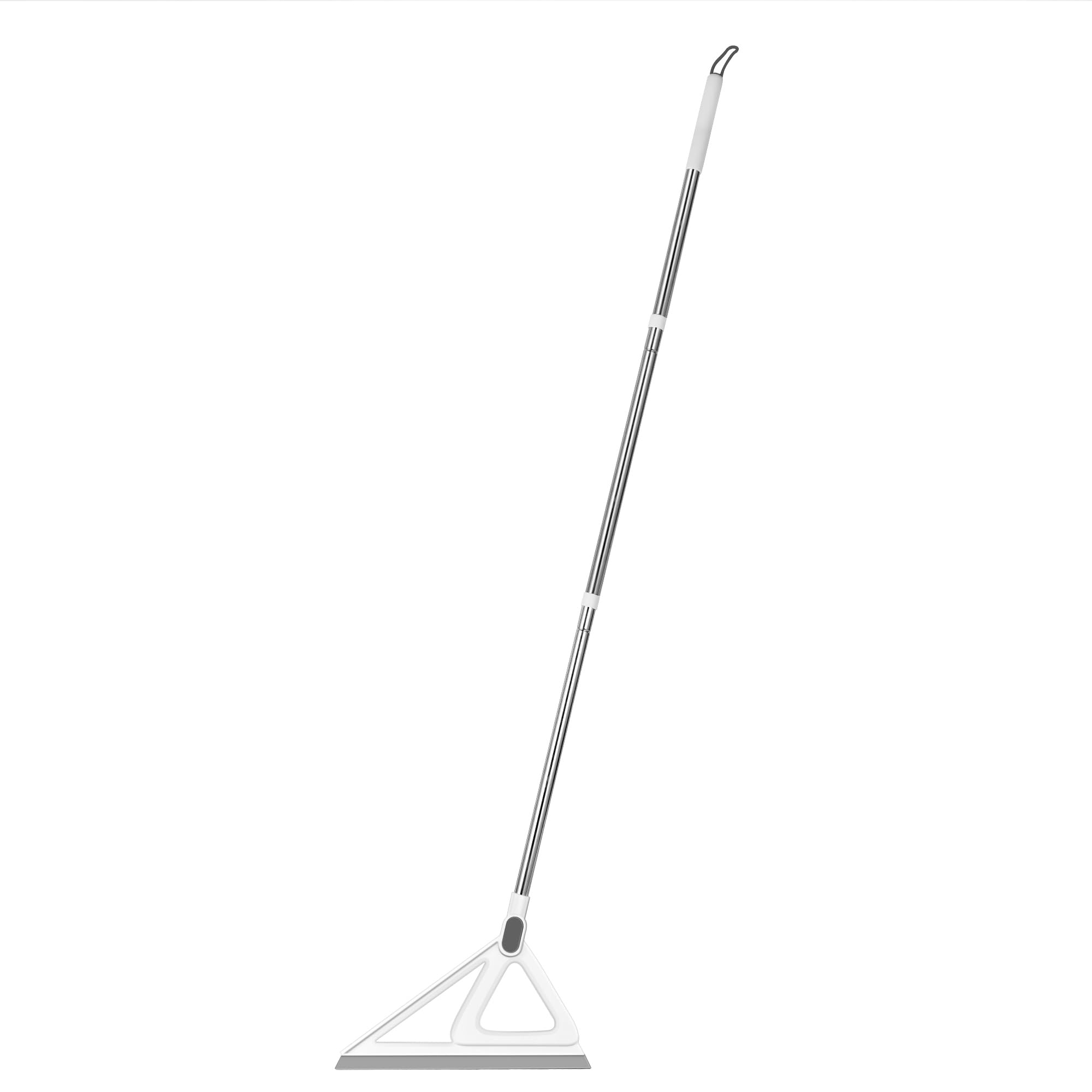 Multifunction Magic Broom, Squeegee Broom for Floor, Rubber Broom, Silicone Broom for Floor Cleaning, Magic Broom Sweeper for Living Room, Kitchen, Bathroom-Easy Dry The Glass (Grey)