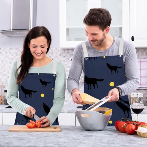 Tablier de serveuse résistant pour nettoyage de la maison et bar multicolore - 6