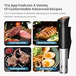 WiFi Sous Vide Cooker, 1000W Sous Vide Machine with 18 App Recipes - Image 3