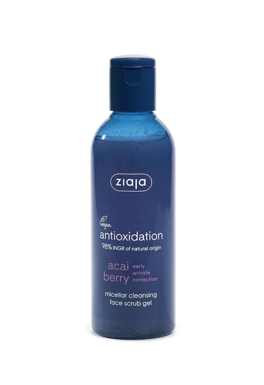 Ziaja Acai Berry Micellar Face Cleansing Scrub Gel 200Ml